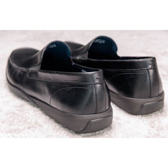 Cole Haan Lovell 2 Black Leather Loafers Grand OS Slip On Mens Size 11 main image 7
